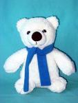 T10711 -Standing Polar Bear with scarf