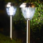 solar stainless steel light