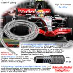 High Performance braided hose for motorsport racing cars, boats