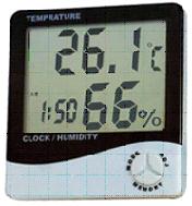 Thermohygrometer & Clock BMTH801