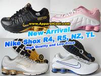 Nike Shox R4 ,  R5 ,  TN ,  TL series 2008 new arrival