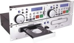 Professional Dual DJ CD Player with Anti-Shock Buffer Memory & Jog Wheel system  BTM-DJC222