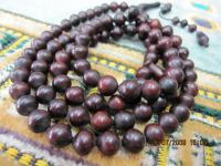 Tasbih Kayu Kokka Mesir 99 Oval Hitam diameter 6 mm (Kode item #4)