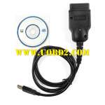 Free Shipping Car Diagnostics USB OBDII 409 Interface VAG-COM Cable