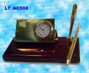 LT_ AC508 Desktop Clock with Pen Holder Promotion / Gift and Souvenir