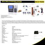 RFID Time Attendance System Model FECS-T23C
