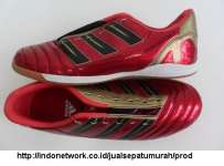 Sepatu Futsal Adidas Predator 2 Merah Metalik ( UK 39-43)