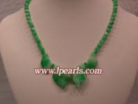 green jasper necklace