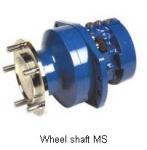 Wheel shaft