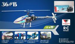 RTF Dragonfly 36#B Belt Transmission 3D Helicopter