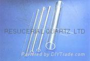 Clear Quartz Glass Tube