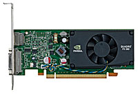 Leadtek Quadro FX 380 - 512MB DDR3,  64bit,  1x DP,  1x DVI-I,  1x DVI Conv,  1x Bracket ( MB 12.8GB/ sec) 	 190