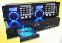 Professional Dual DJ CD/MP3 Player with Anti-Shock Buffer Memory &amp; Jog Wheel system  BTM-DJC318M
