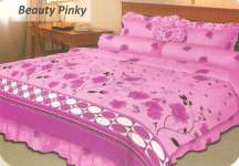 Sprei-Bed Cover Kintakun ( beauty pinky )