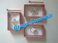 Bross Bunga Silver Kecil