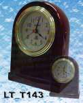 LT_ T143 Wood Desk Clock Promotion / Gifts Souvenir