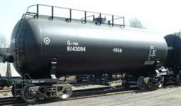 railway tank wagon; railway tanker; railway freight car
