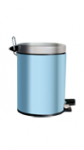 Pedal Dustbin 10-15 ltr Half Stainless &amp; Colored