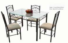 BC-1004 glass dining set