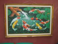 Lukisan Ikan Koi