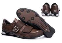 Mens Nike Shox R3 Running Shoes Brown