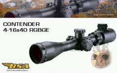 BSA Contender 4-16x40 RGBGE Rifle Scope