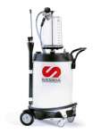 SAMOA - 372 100 Mobile waste oil suction unit,  100 litres with transparent chamber