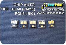 CHIP AUTORESET CISS CANON IP4500/ IP4200/ IP4300/ IP5300/ IP6700/ MP600/ MP500/ MP530,  MP800/ MP810/ MP830 MP930 FAST PRINT