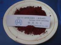 Transparent iron oxide red