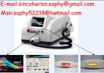 China Manufacturer of IPL+ RF+ E-Light Hair Removal