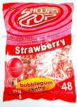 Bubble gum lollipop( strawberry)