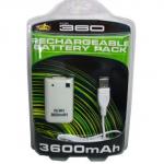 XBOX360 3600 rechargeable battery pack