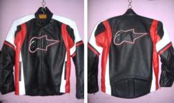 Jaket Kulit Olah Raga (Sport Leather Jacket) Model RC08