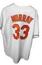 Baltimore Orioles # 33 MURRAY White Throwback Jersey