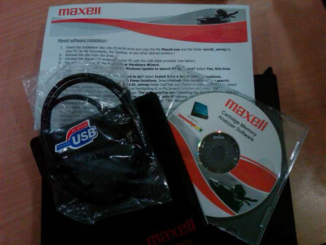 Maxell LTO-1, 2, 3, 4 Cartridge Memory....