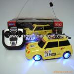 Yellow R/C Car with light