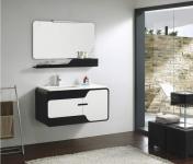 Wall-hung bathroom cabinets