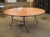 banquet folding table, plywood table, event table