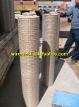 Welded wire mesh for wall materials