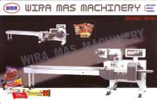 Automatic horizontal Packaging Machine / Mesin Pengemas / Mesin Packing / Mesin pembungkus biskuit,  keju,  snack batangan,  roti