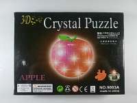 3D CRYSTAL PUZZLE,  APPLE,  LING ZHI,  No.9003A
