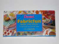FabricFun Pentel Pastel Dye Sticks 15 warna