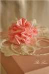 Engagement lace ribbon pink