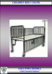 CHILDREN BED 1 CRANK