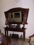 set consul table and mirror frame