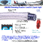 over braided flexible liquidtight steel conduit for equipment cable management