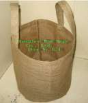 Carry All Jute Shopping Bags with Dual Handles,  Organic Jute Bags Superior Quality,  Circle Bottom Compostable Jute Bags,  Jute Shopping Bags Manufacturer/ Supplier