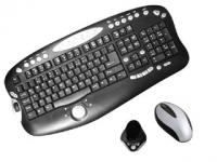 Wireless Office Keyboard &amp; Ball Mouse