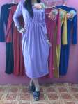 dress spandek bunga