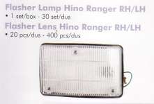 ORNAMENFLASHER LAMP HINO RANGER RH/ LHT / TWIN SIDE LAMP